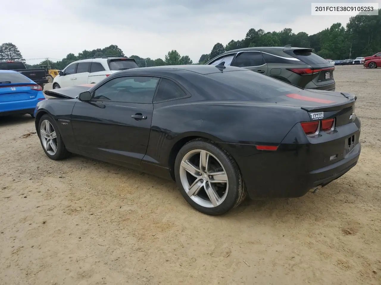 2012 Chevrolet Camaro Lt VIN: 2G1FC1E38C9105253 Lot: 57140795