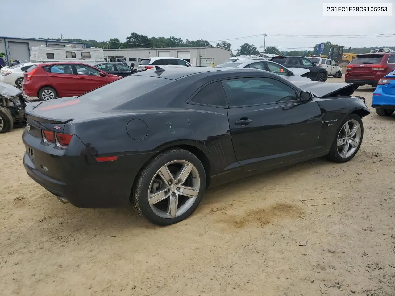 2012 Chevrolet Camaro Lt VIN: 2G1FC1E38C9105253 Lot: 57140795