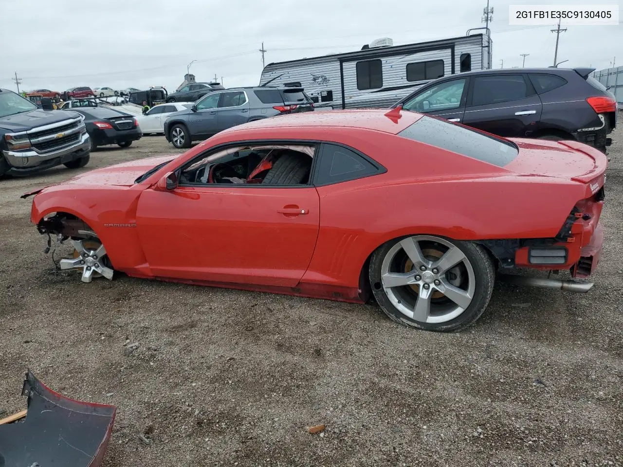 2012 Chevrolet Camaro Lt VIN: 2G1FB1E35C9130405 Lot: 57352075