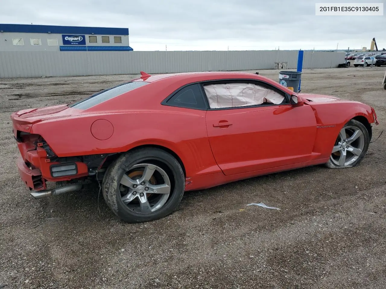 2012 Chevrolet Camaro Lt VIN: 2G1FB1E35C9130405 Lot: 57352075