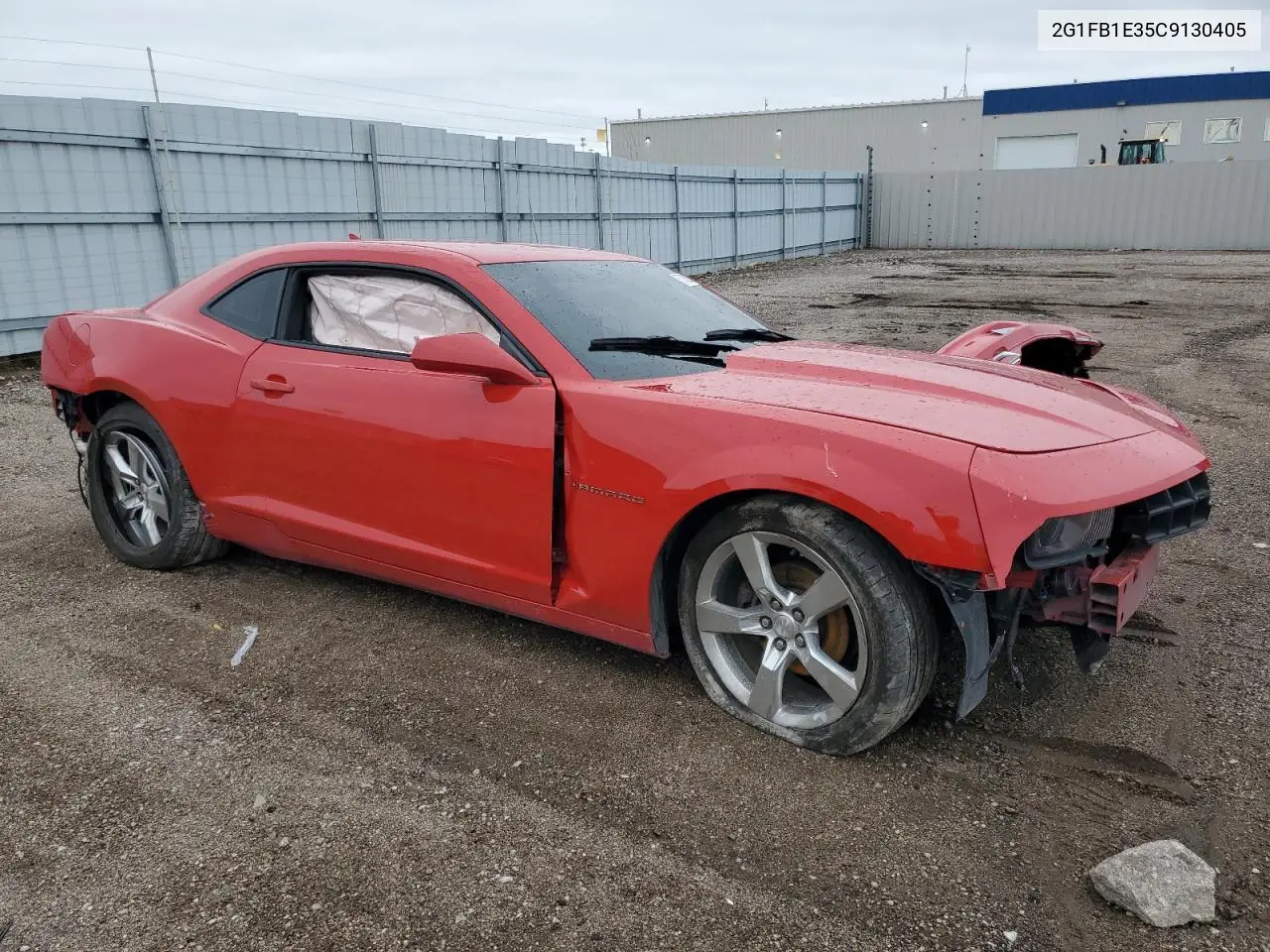 2012 Chevrolet Camaro Lt VIN: 2G1FB1E35C9130405 Lot: 57352075
