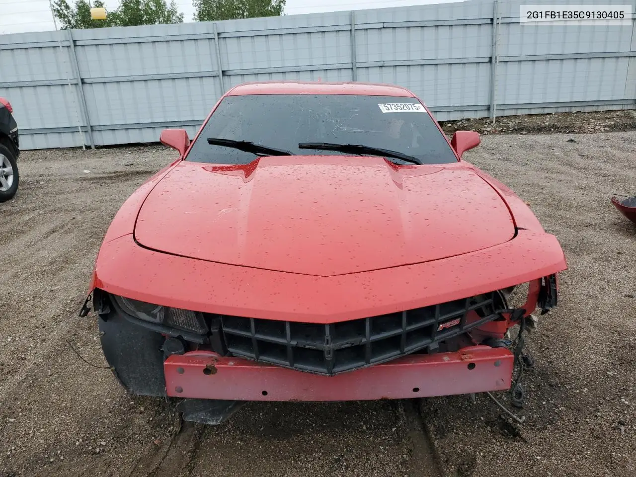 2012 Chevrolet Camaro Lt VIN: 2G1FB1E35C9130405 Lot: 57352075