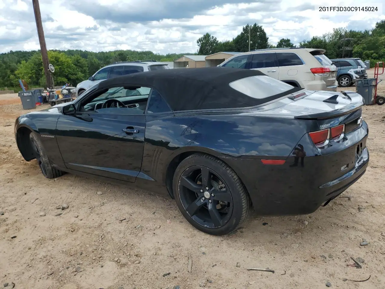 2012 Chevrolet Camaro Lt VIN: 2G1FF3D30C9145024 Lot: 63378995