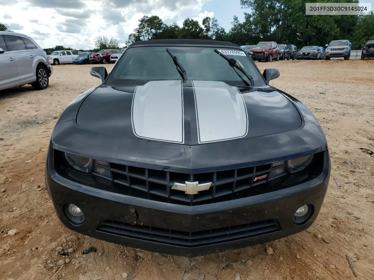 2012 Chevrolet Camaro Lt VIN: 2G1FF3D30C9145024 Lot: 63378995
