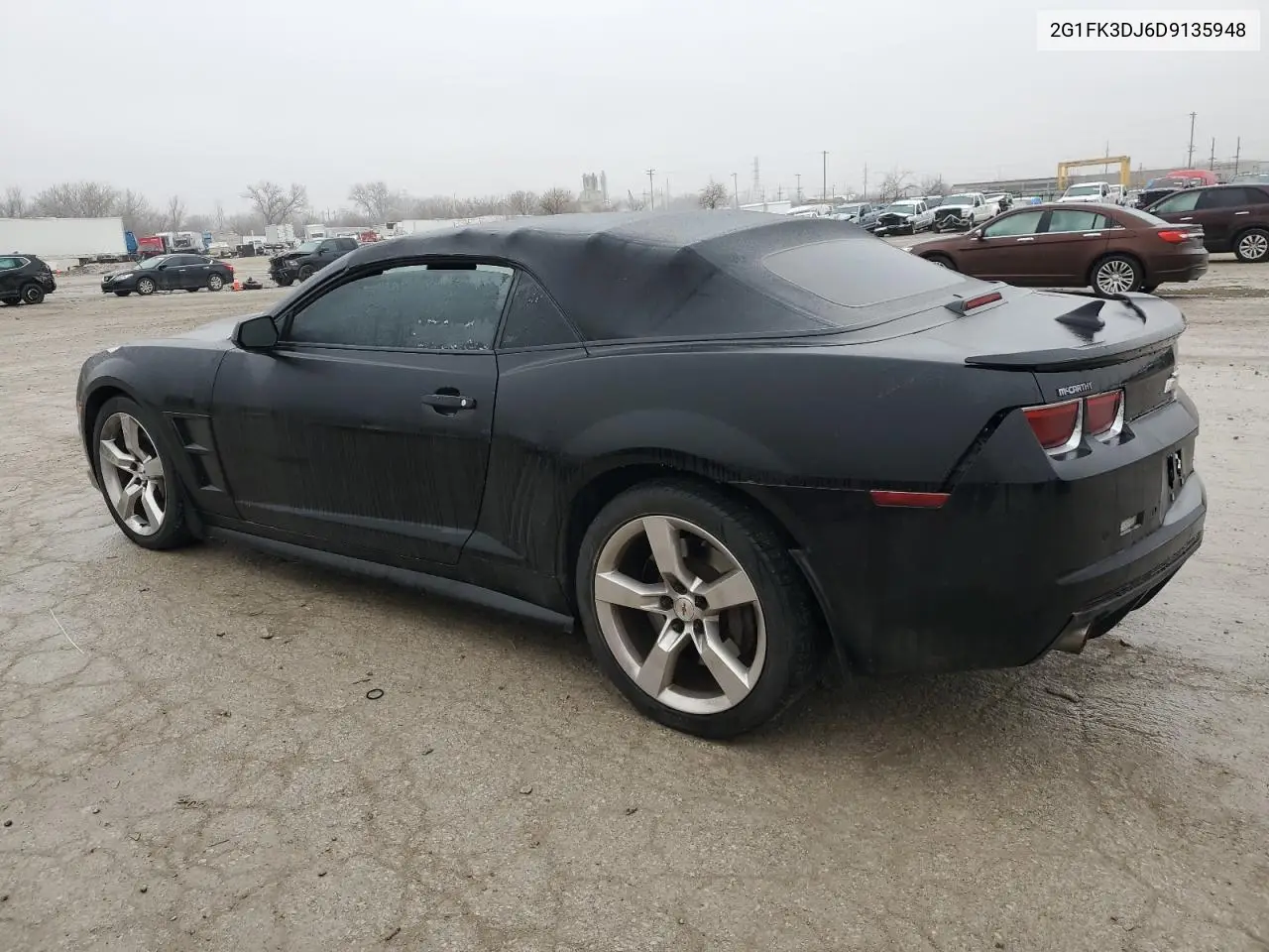 2013 Chevrolet Camaro 2Ss VIN: 2G1FK3DJ6D9135948 Lot: 44016375