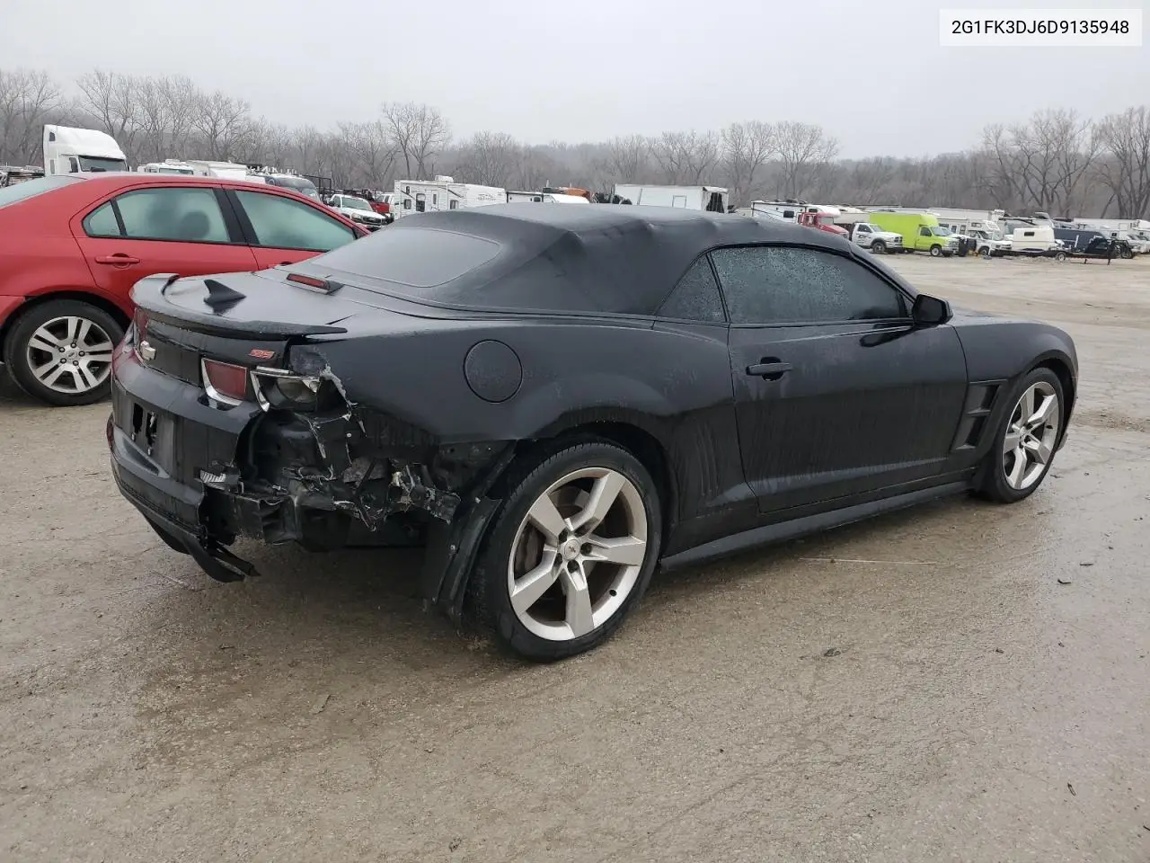 2013 Chevrolet Camaro 2Ss VIN: 2G1FK3DJ6D9135948 Lot: 44016375