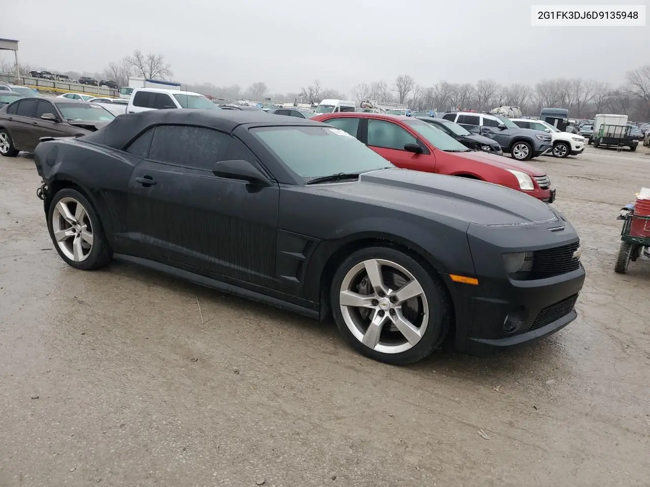 2013 Chevrolet Camaro 2Ss VIN: 2G1FK3DJ6D9135948 Lot: 44016375