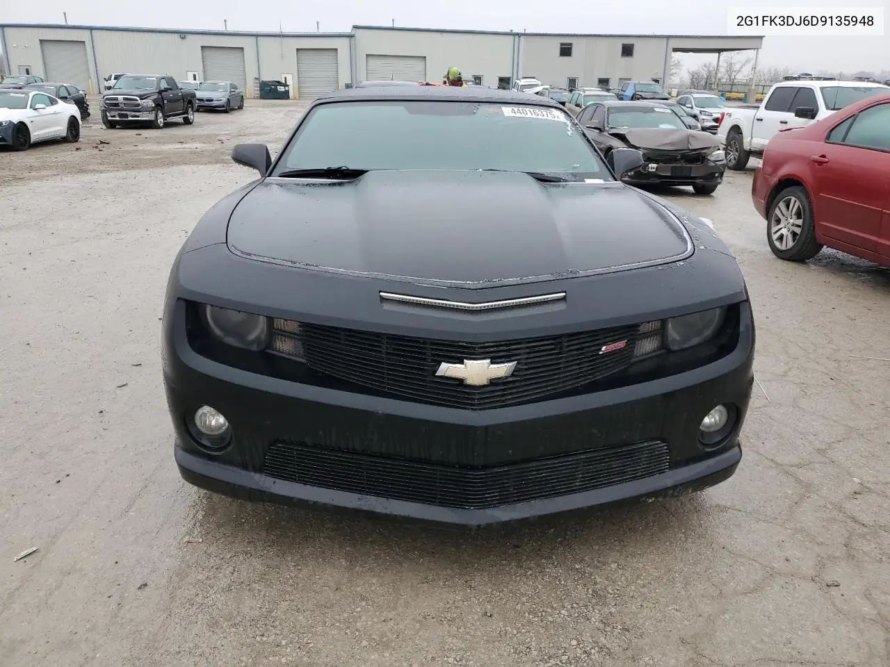 2013 Chevrolet Camaro 2Ss VIN: 2G1FK3DJ6D9135948 Lot: 44016375
