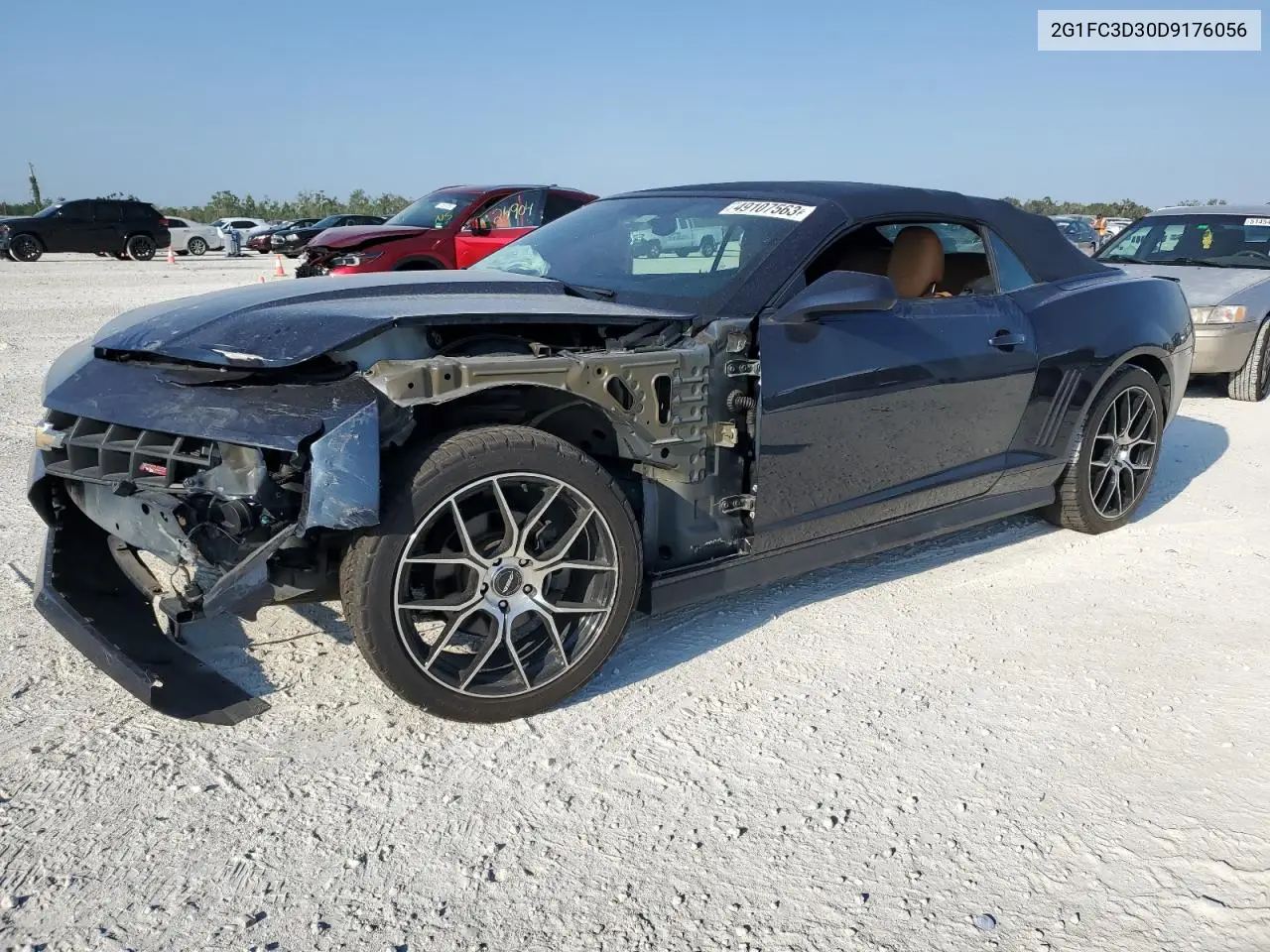 2013 Chevrolet Camaro Lt VIN: 2G1FC3D30D9176056 Lot: 49107563