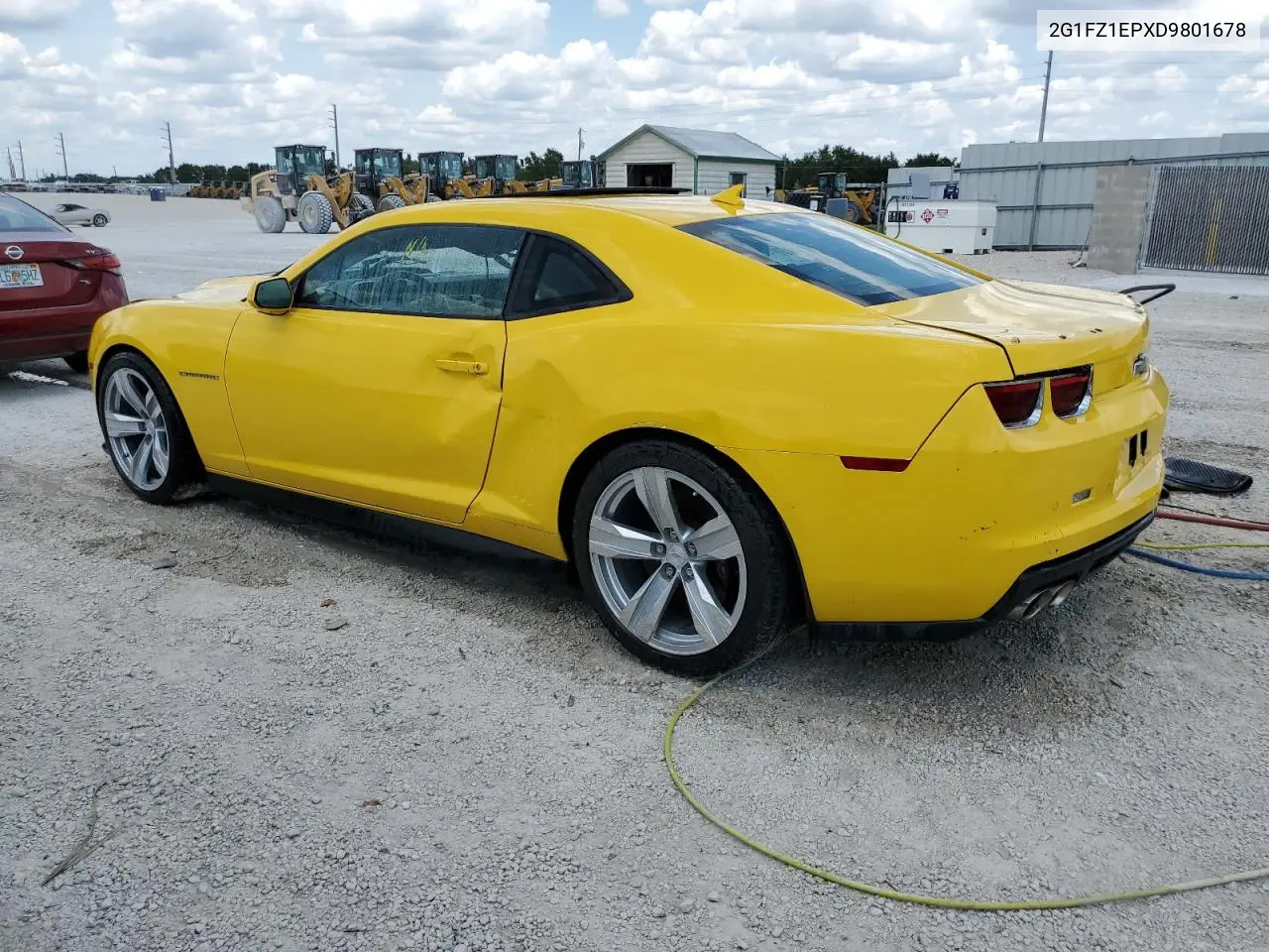 2013 Chevrolet Camaro Zl1 VIN: 2G1FZ1EPXD9801678 Lot: 51291293