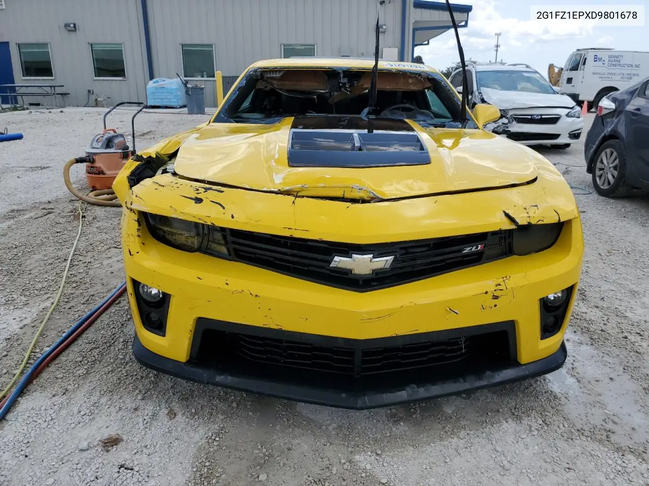2013 Chevrolet Camaro Zl1 VIN: 2G1FZ1EPXD9801678 Lot: 51291293