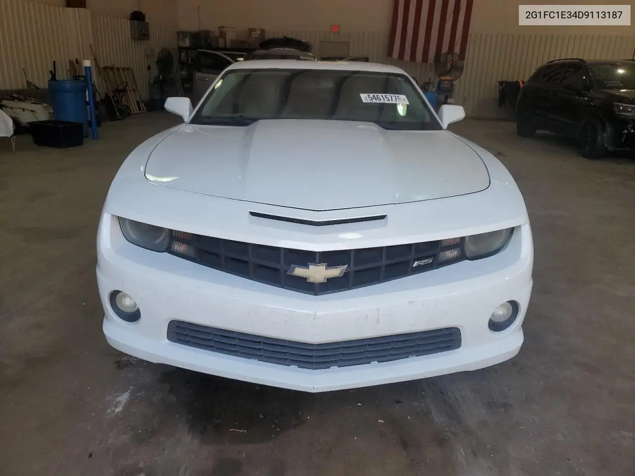 2013 Chevrolet Camaro Lt VIN: 2G1FC1E34D9113187 Lot: 54615775