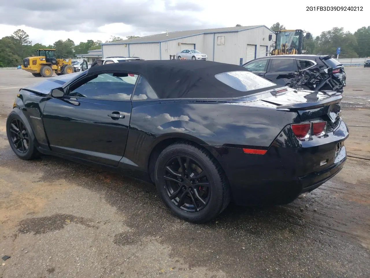 2013 Chevrolet Camaro Lt VIN: 2G1FB3D39D9240212 Lot: 55618745