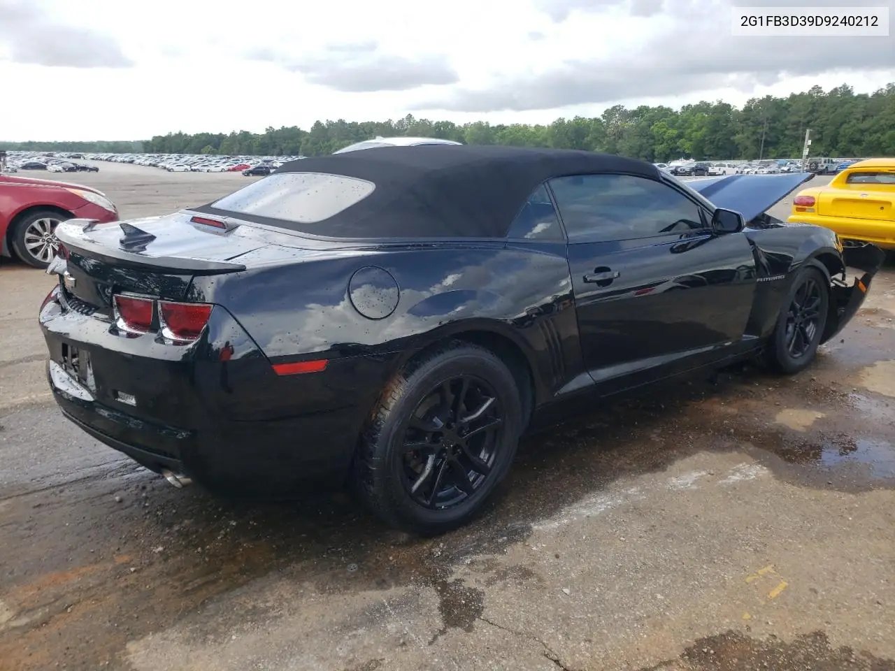 2013 Chevrolet Camaro Lt VIN: 2G1FB3D39D9240212 Lot: 55618745