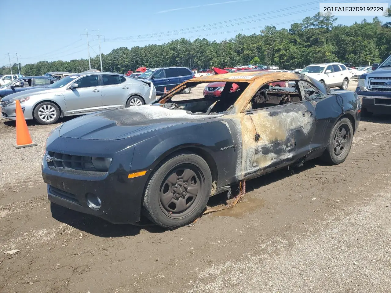 2013 Chevrolet Camaro Ls VIN: 2G1FA1E37D9192229 Lot: 56189265
