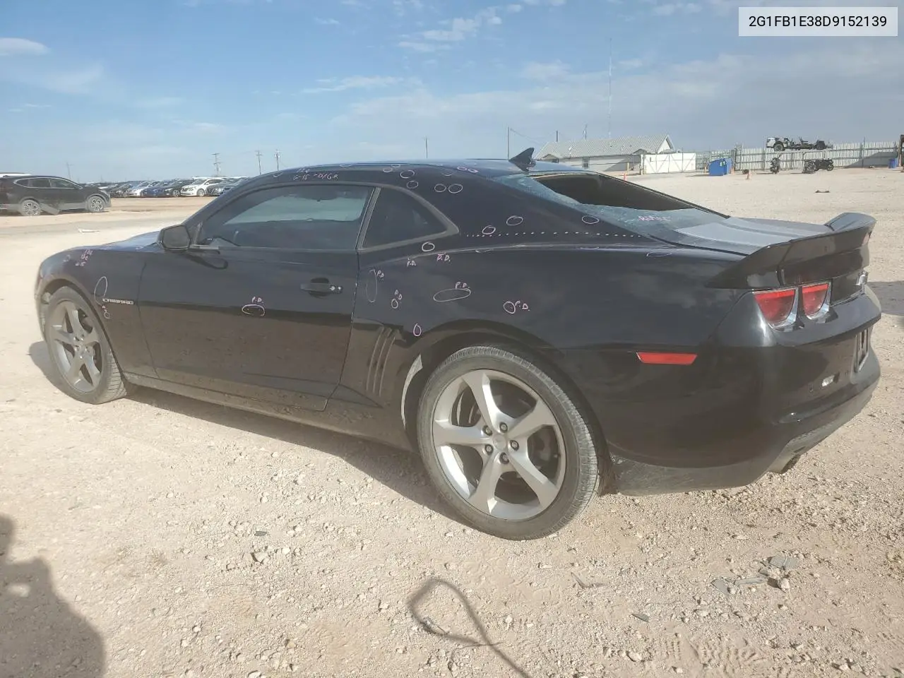 2013 Chevrolet Camaro Lt VIN: 2G1FB1E38D9152139 Lot: 56340885