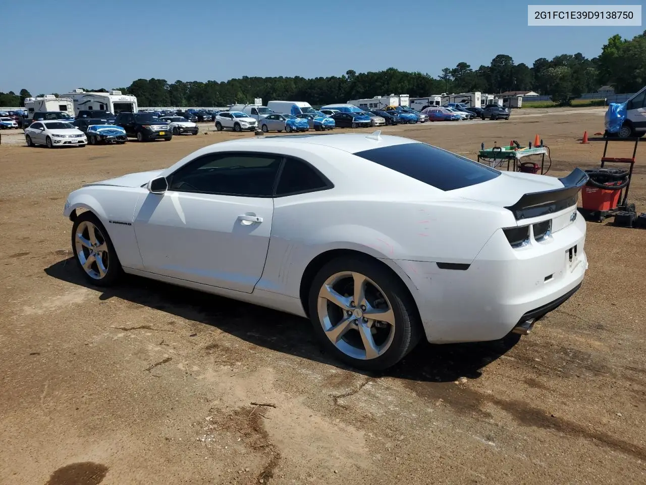 2013 Chevrolet Camaro Lt VIN: 2G1FC1E39D9138750 Lot: 56542105