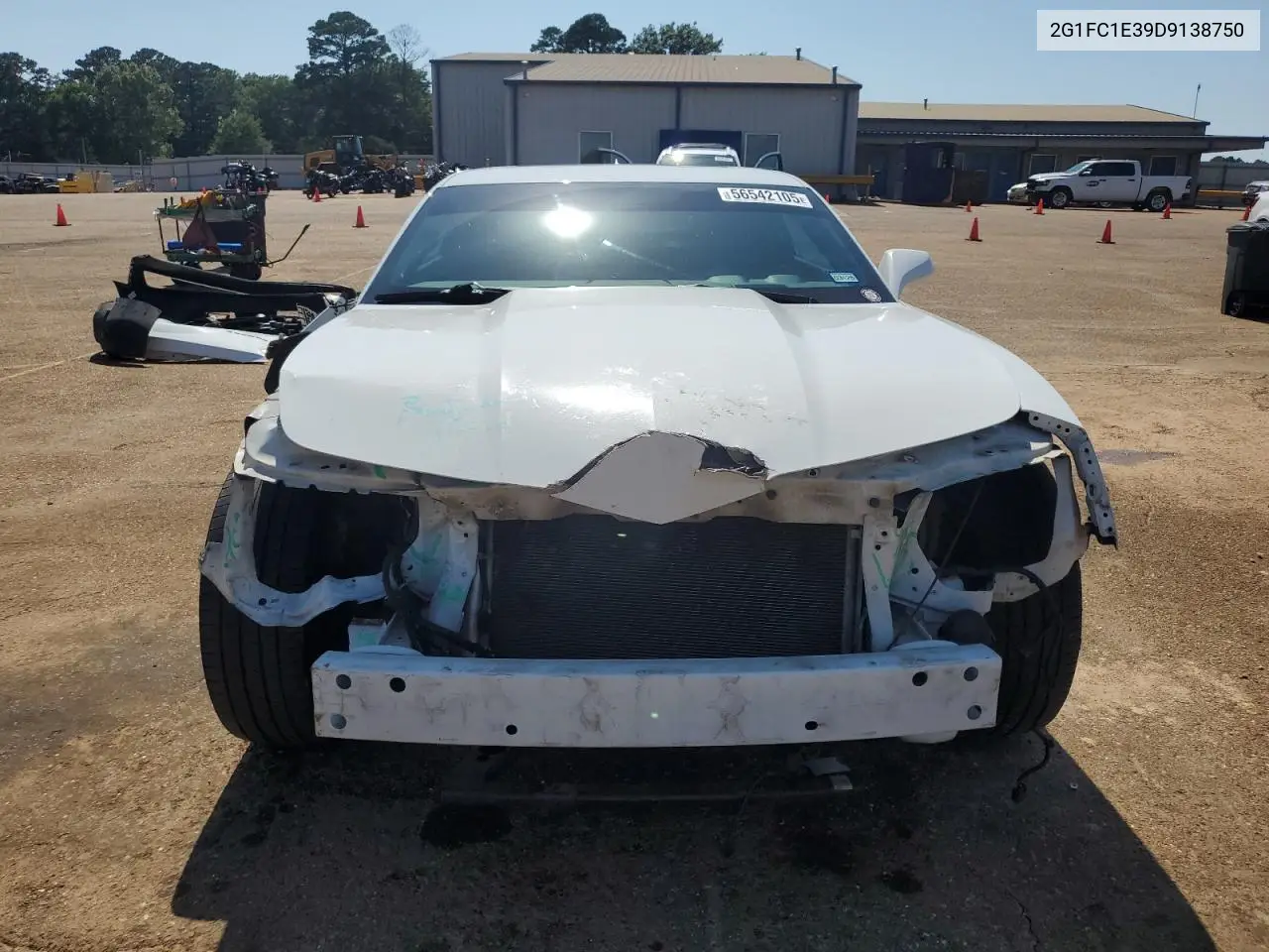 2013 Chevrolet Camaro Lt VIN: 2G1FC1E39D9138750 Lot: 56542105