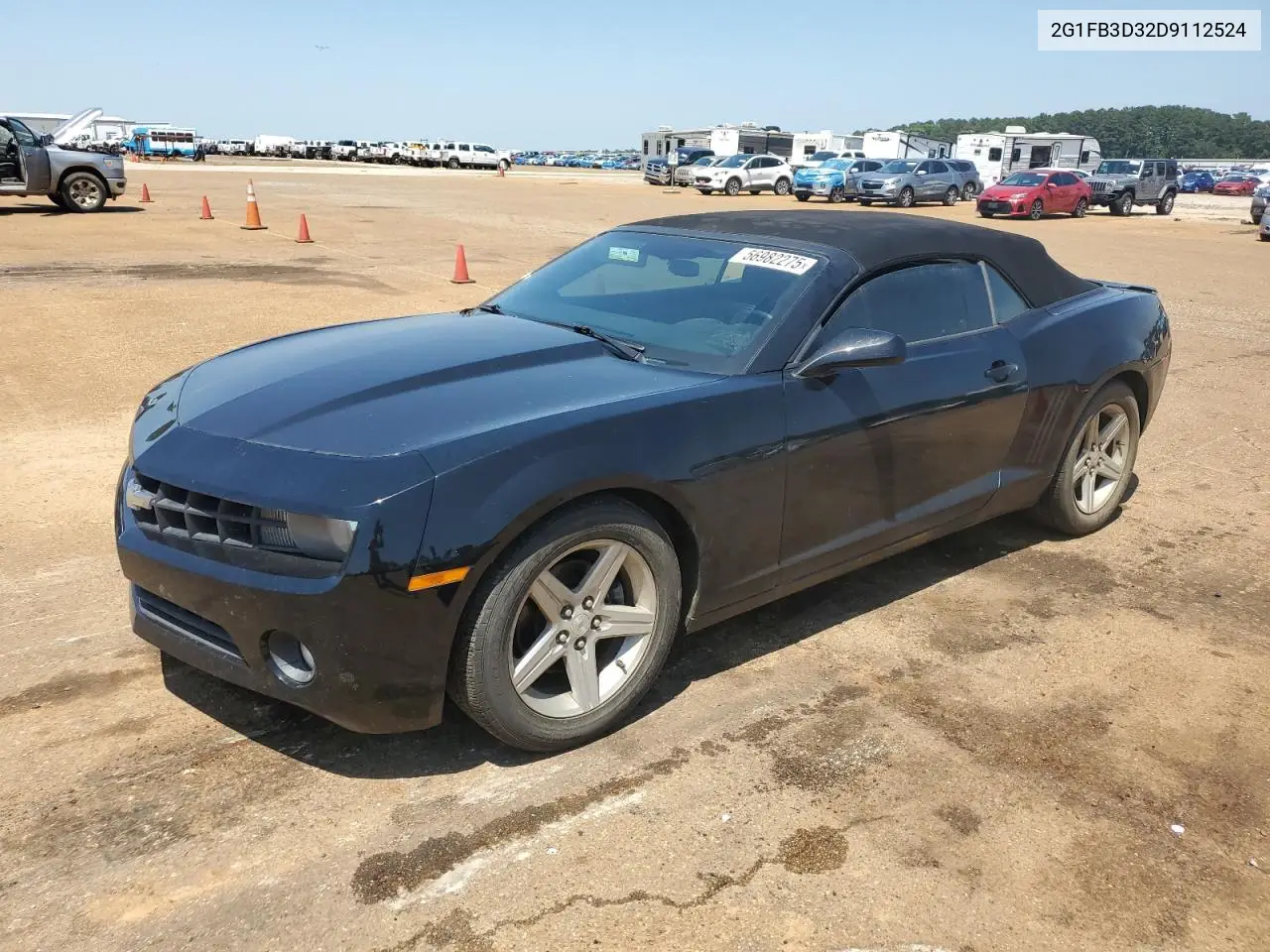 2013 Chevrolet Camaro Lt VIN: 2G1FB3D32D9112524 Lot: 56982275