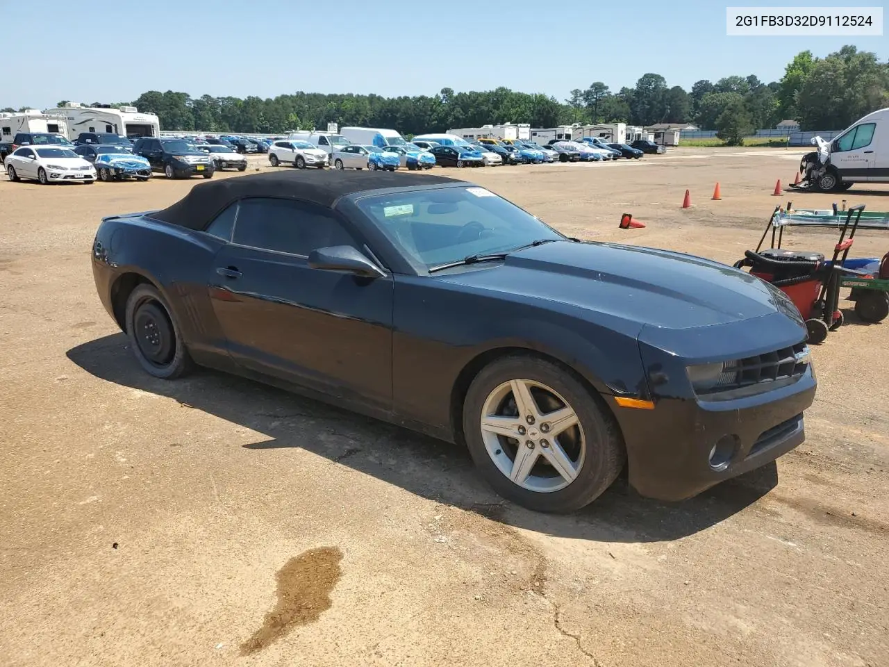 2013 Chevrolet Camaro Lt VIN: 2G1FB3D32D9112524 Lot: 56982275