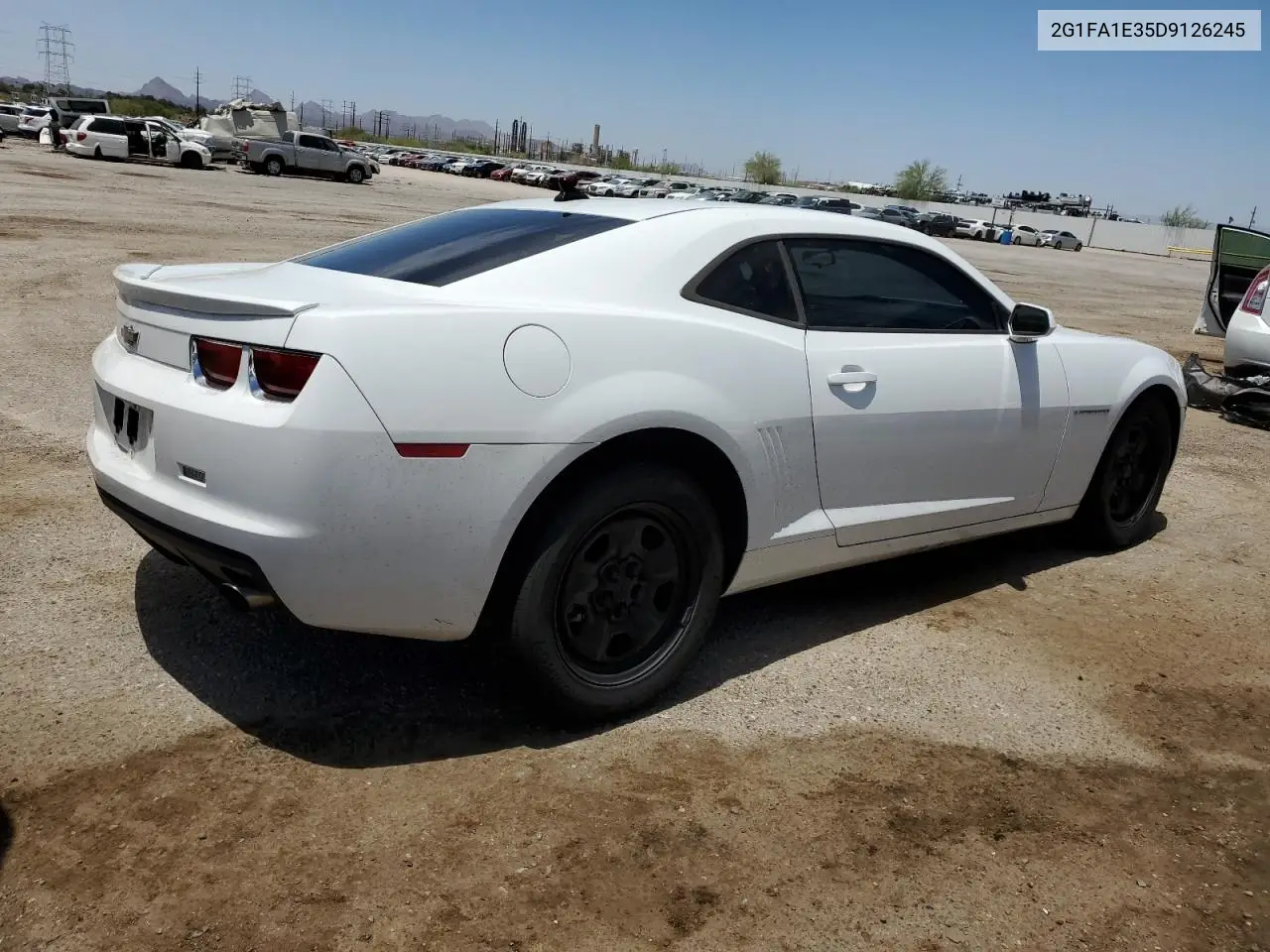 2013 Chevrolet Camaro Ls VIN: 2G1FA1E35D9126245 Lot: 56987535