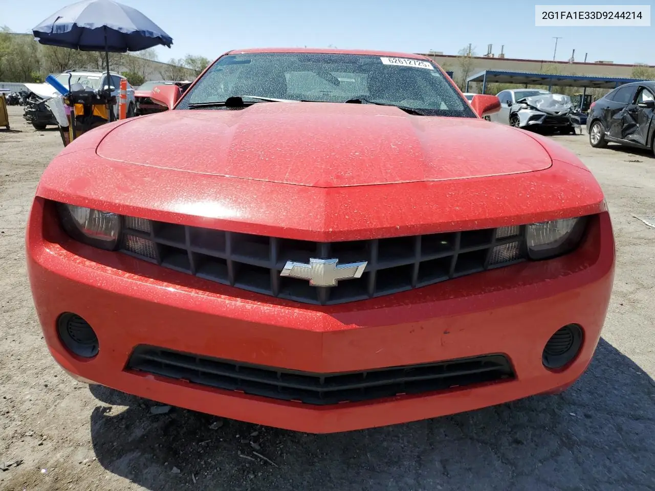 2013 Chevrolet Camaro Ls VIN: 2G1FA1E33D9244214 Lot: 62612725