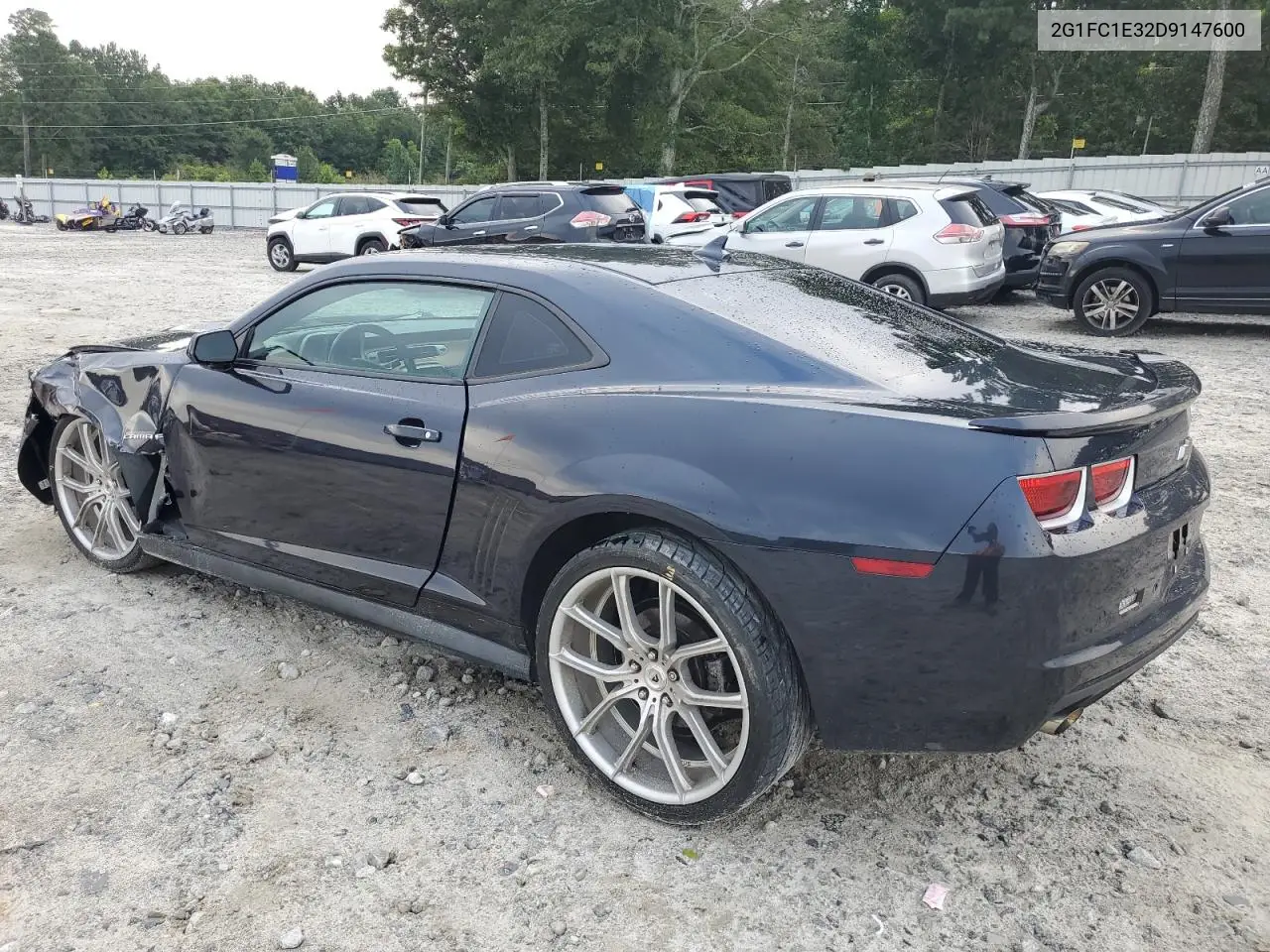 2013 Chevrolet Camaro Lt VIN: 2G1FC1E32D9147600 Lot: 62708435