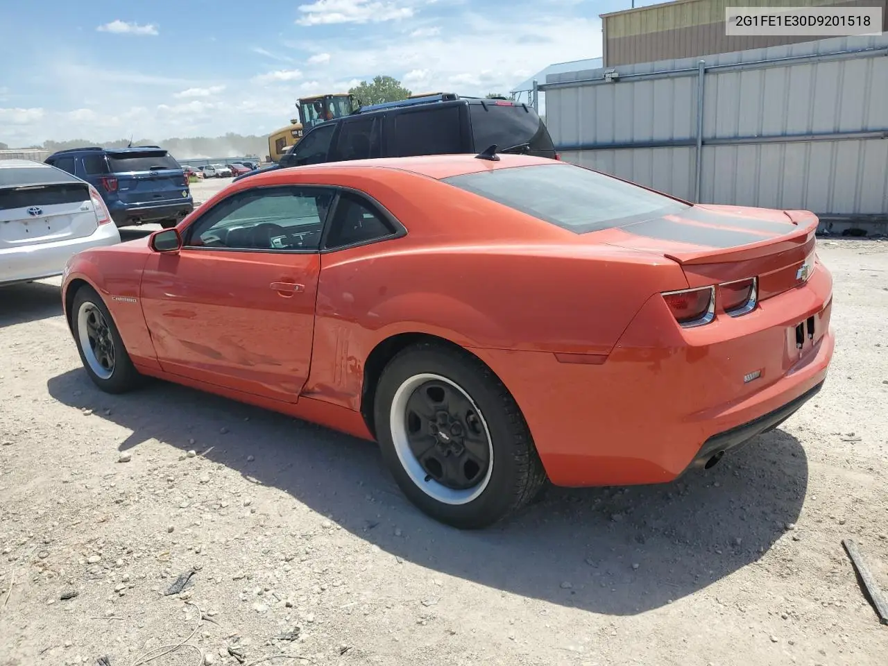 2013 Chevrolet Camaro Ls VIN: 2G1FE1E30D9201518 Lot: 63207455
