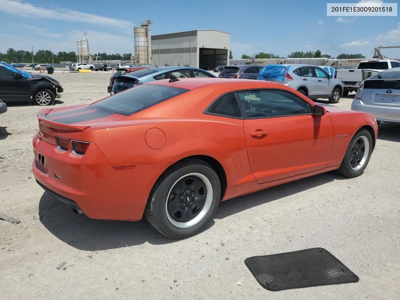 2013 Chevrolet Camaro Ls VIN: 2G1FE1E30D9201518 Lot: 63207455