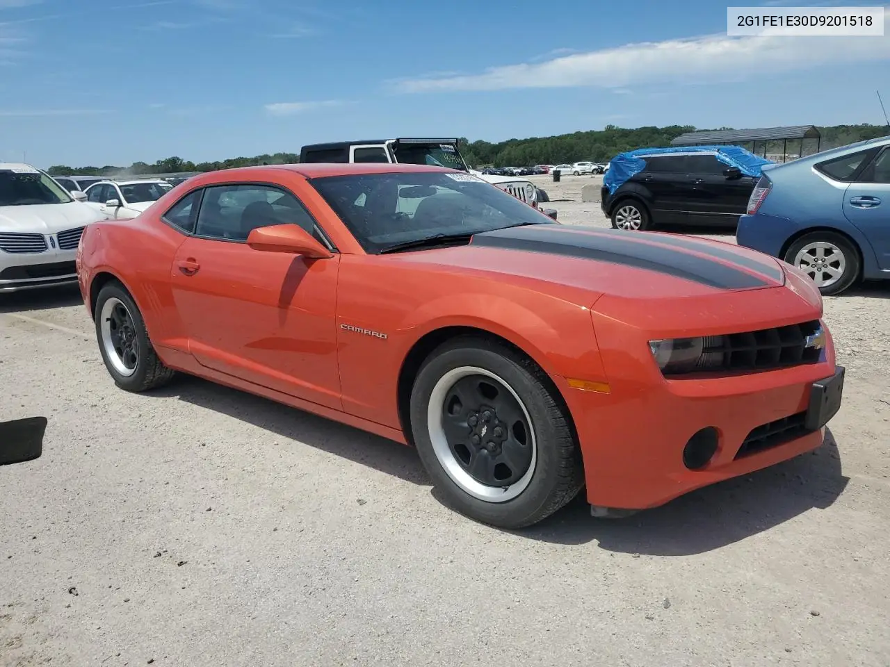 2013 Chevrolet Camaro Ls VIN: 2G1FE1E30D9201518 Lot: 63207455