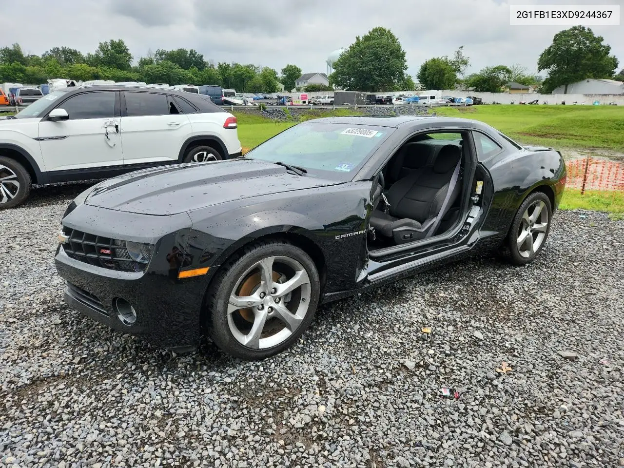2013 Chevrolet Camaro Lt VIN: 2G1FB1E3XD9244367 Lot: 63229005
