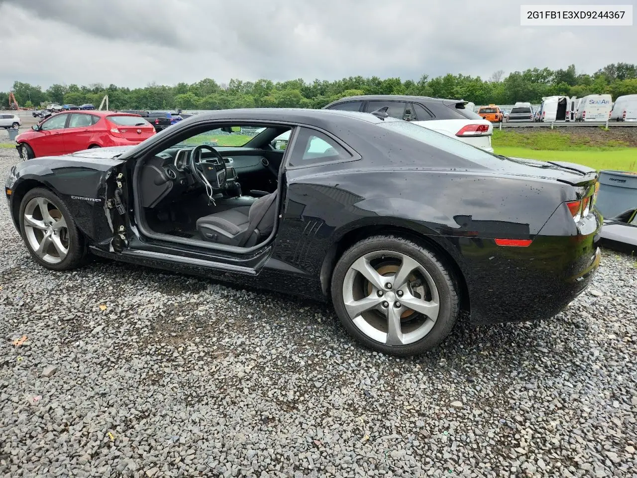 2013 Chevrolet Camaro Lt VIN: 2G1FB1E3XD9244367 Lot: 63229005