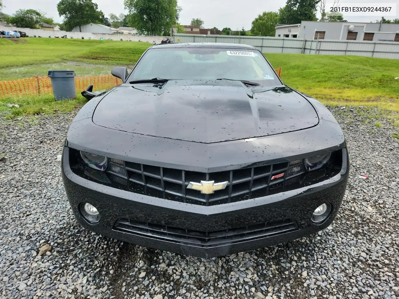 2013 Chevrolet Camaro Lt VIN: 2G1FB1E3XD9244367 Lot: 63229005