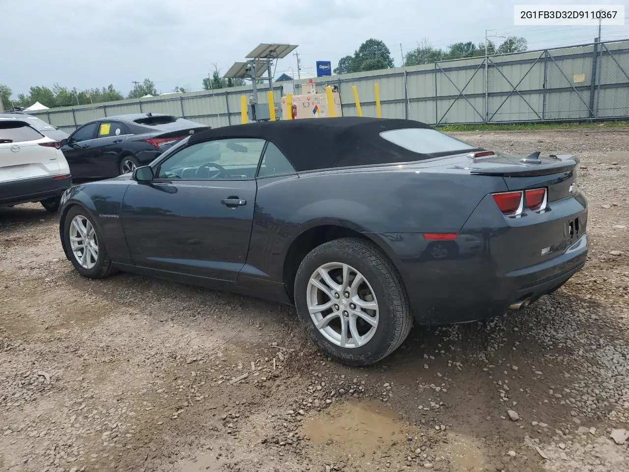 2013 Chevrolet Camaro Lt VIN: 2G1FB3D32D9110367 Lot: 63733025