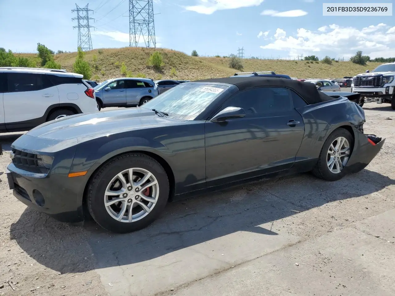 2013 Chevrolet Camaro Lt VIN: 2G1FB3D35D9236769 Lot: 65694585