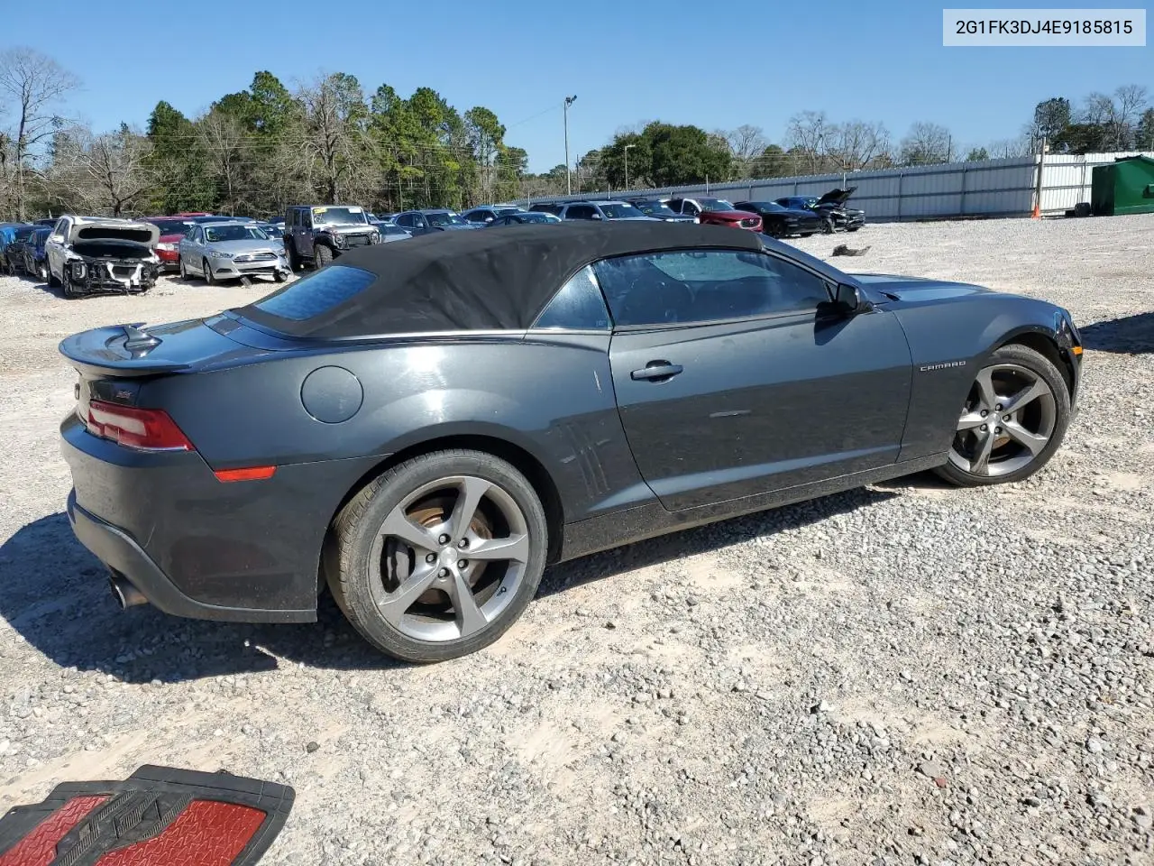2014 Chevrolet Camaro 2Ss VIN: 2G1FK3DJ4E9185815 Lot: 42565645