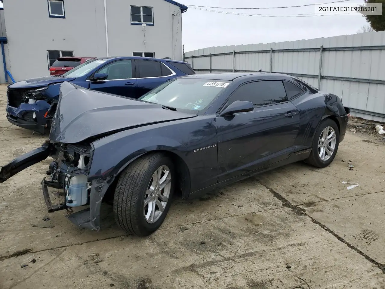 2014 Chevrolet Camaro Ls VIN: 2G1FA1E31E9285281 Lot: 44851245