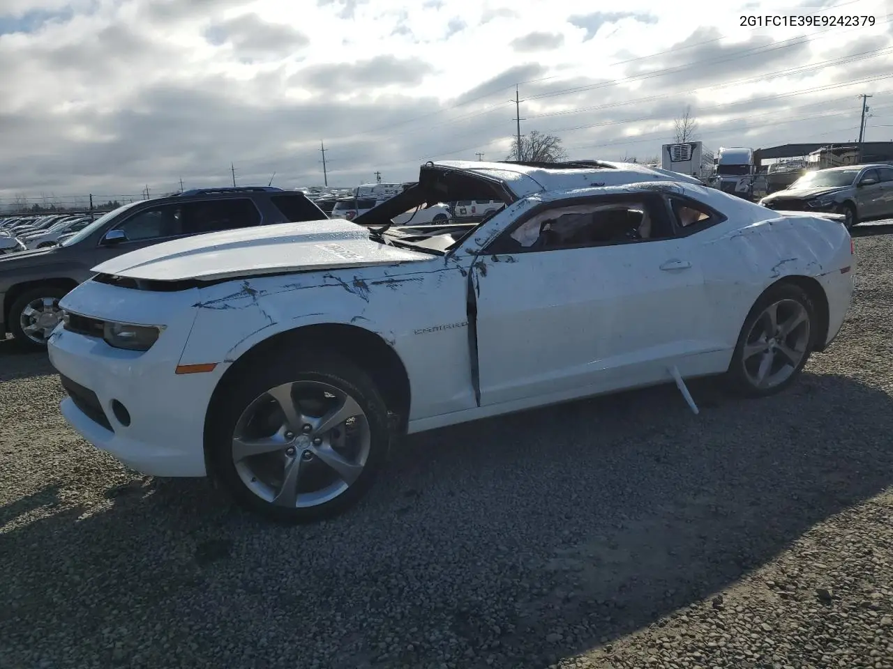 2014 Chevrolet Camaro Lt VIN: 2G1FC1E39E9242379 Lot: 48046105