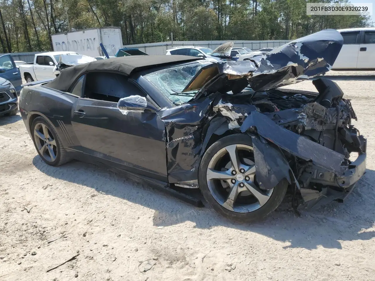 2014 Chevrolet Camaro Lt VIN: 2G1FB3D30E9320239 Lot: 50446085