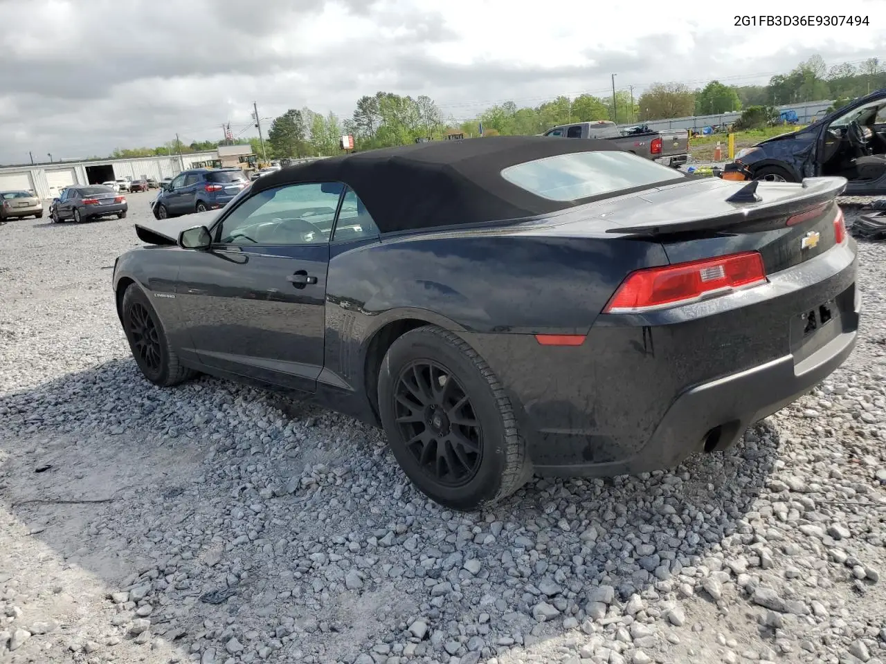 2014 Chevrolet Camaro Lt VIN: 2G1FB3D36E9307494 Lot: 51714865