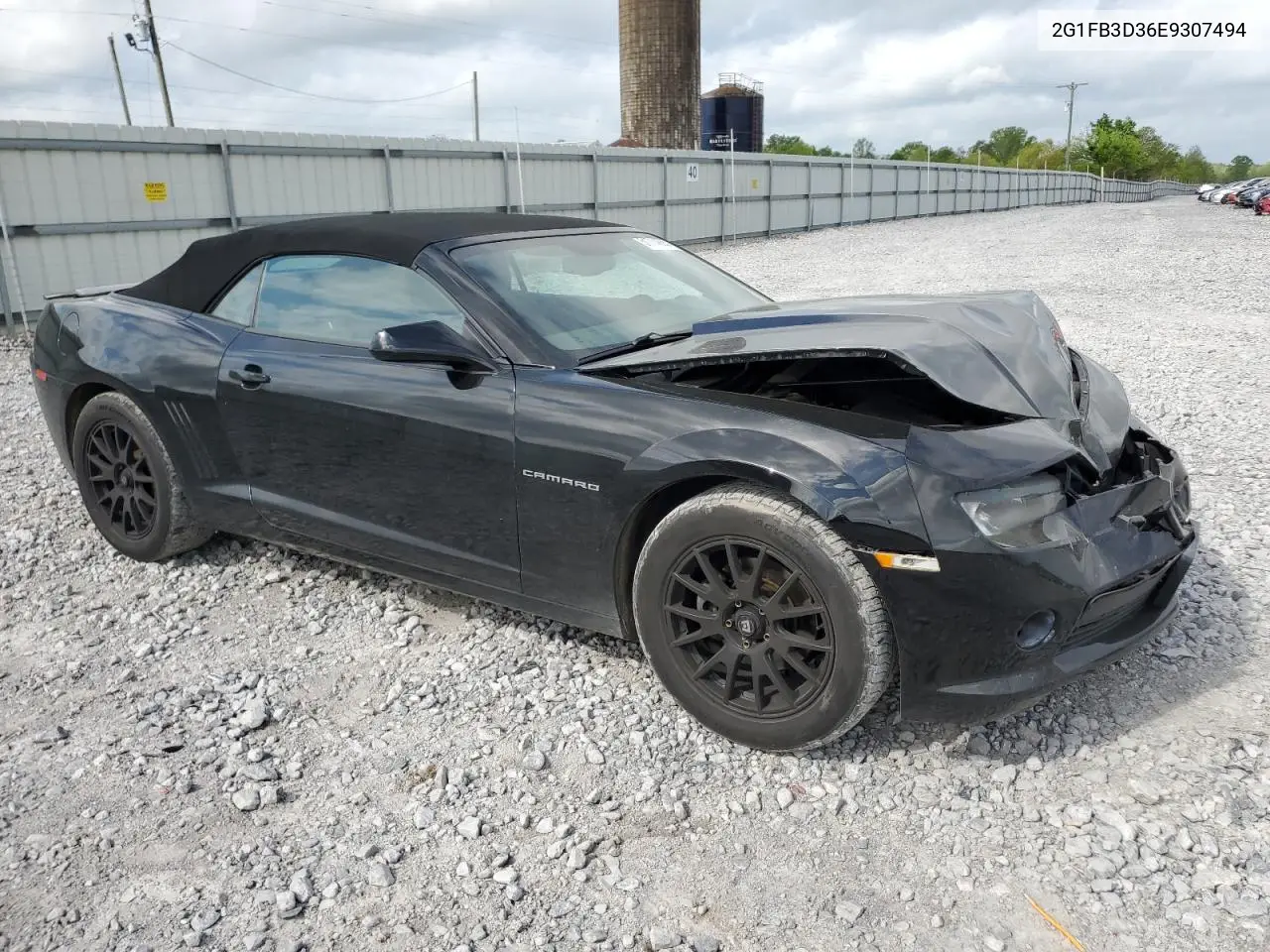 2014 Chevrolet Camaro Lt VIN: 2G1FB3D36E9307494 Lot: 51714865