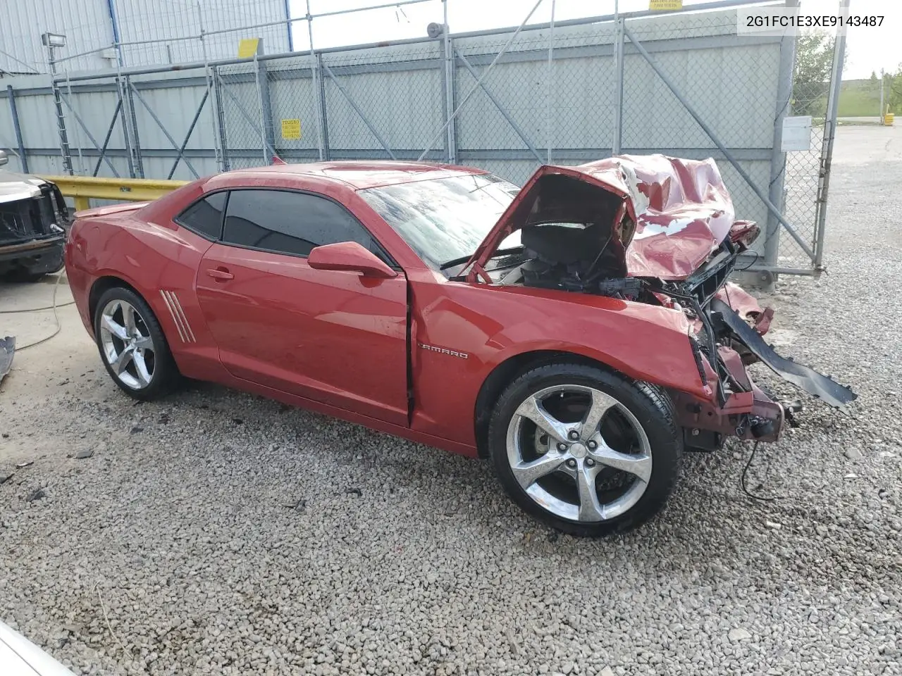 2014 Chevrolet Camaro Lt VIN: 2G1FC1E3XE9143487 Lot: 54350265