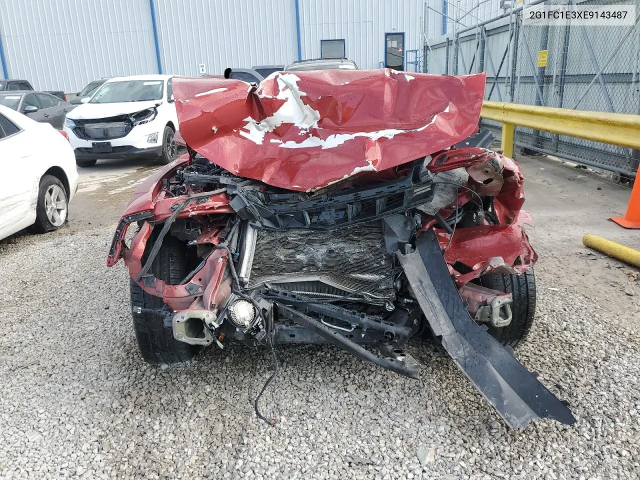 2014 Chevrolet Camaro Lt VIN: 2G1FC1E3XE9143487 Lot: 54350265