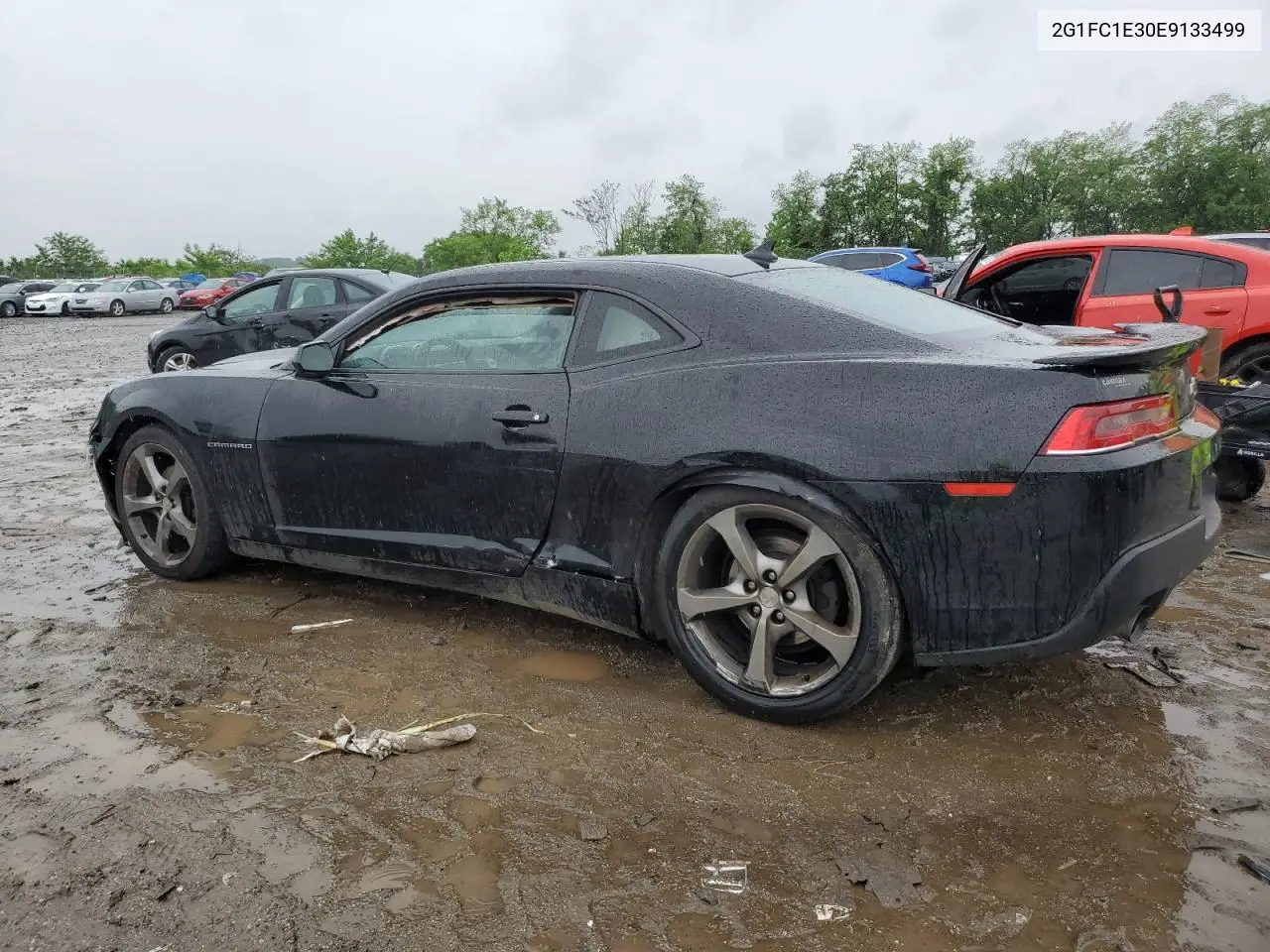 2014 Chevrolet Camaro Lt VIN: 2G1FC1E30E9133499 Lot: 55393375