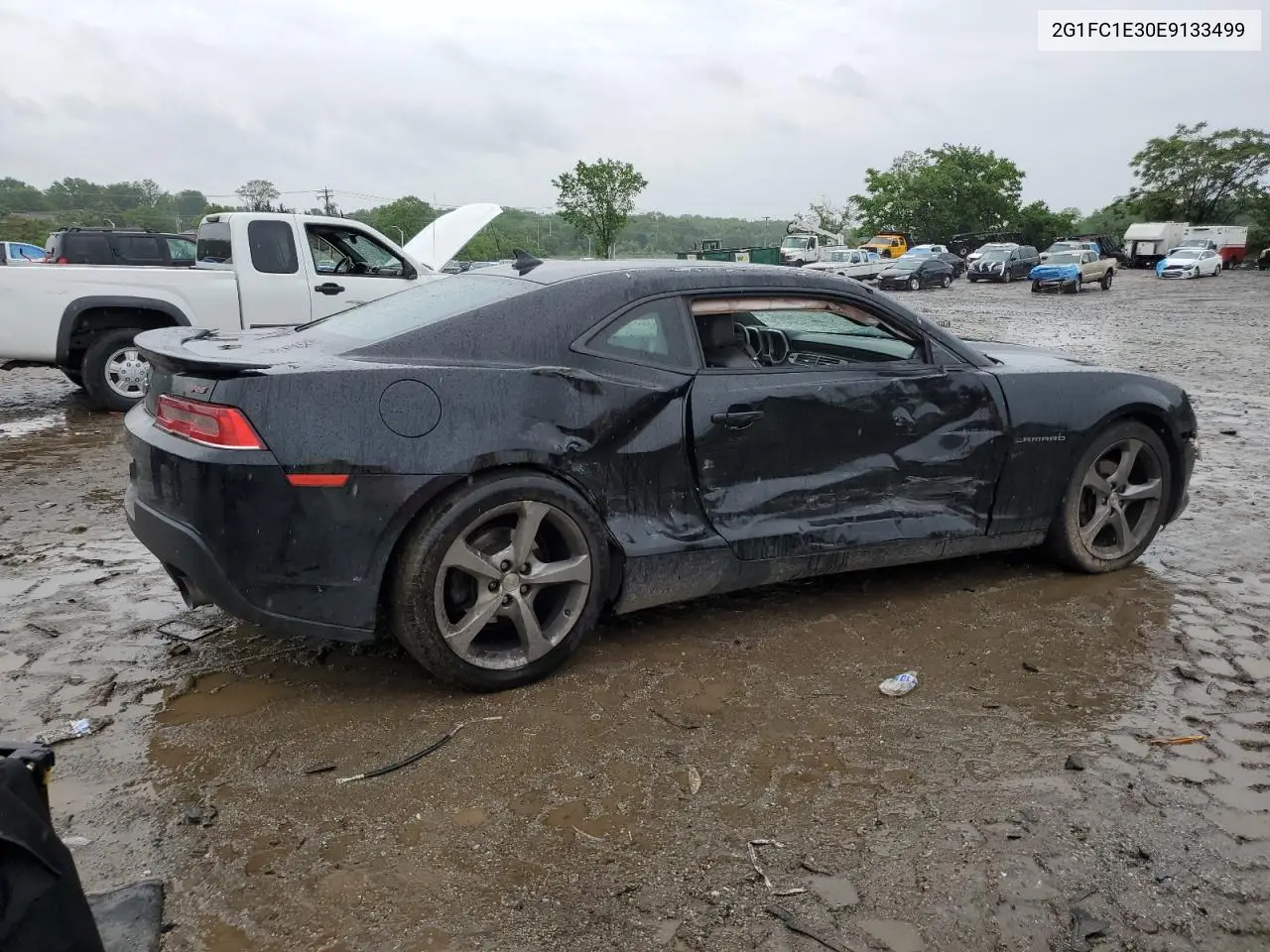 2014 Chevrolet Camaro Lt VIN: 2G1FC1E30E9133499 Lot: 55393375