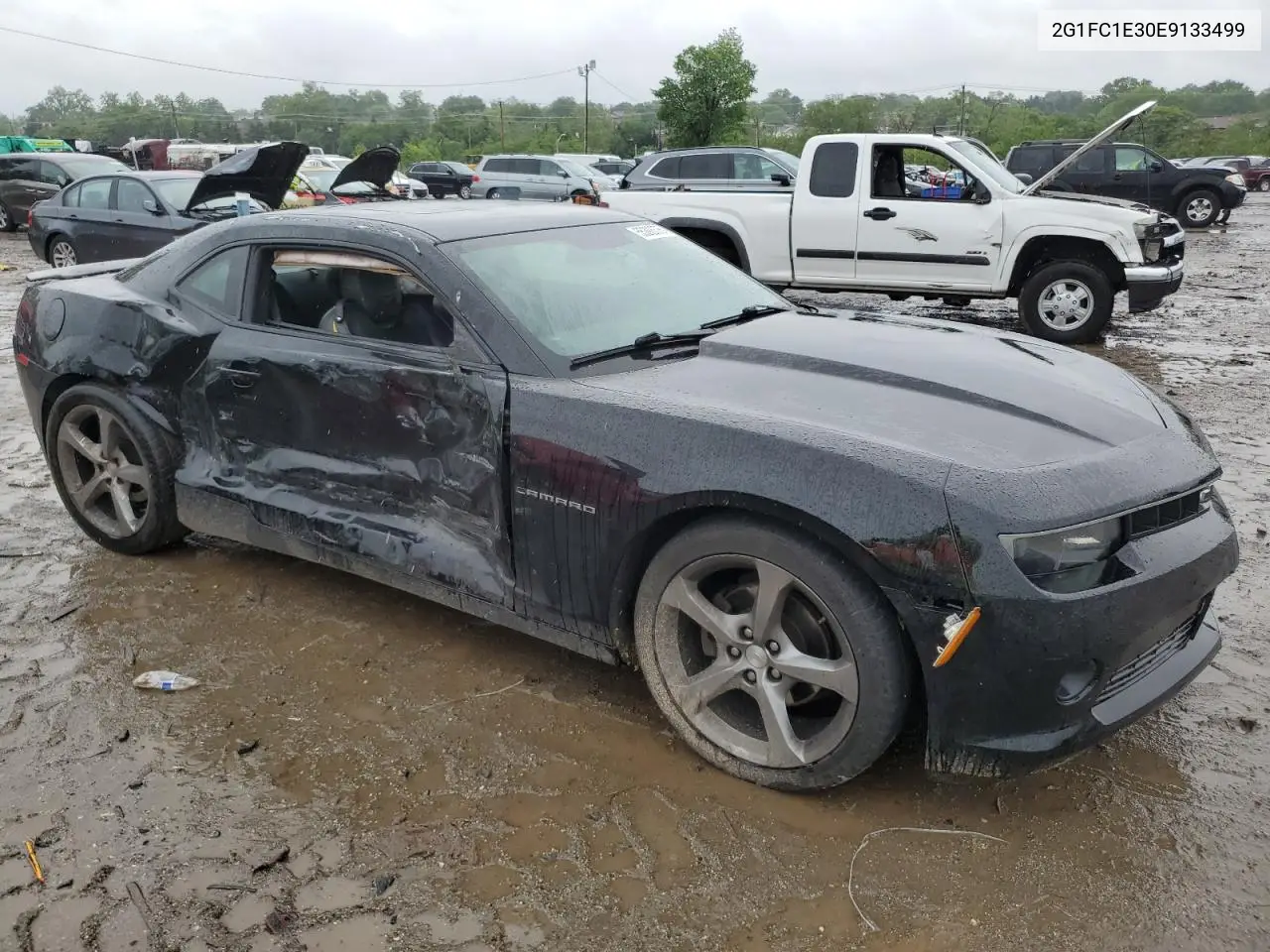 2014 Chevrolet Camaro Lt VIN: 2G1FC1E30E9133499 Lot: 55393375