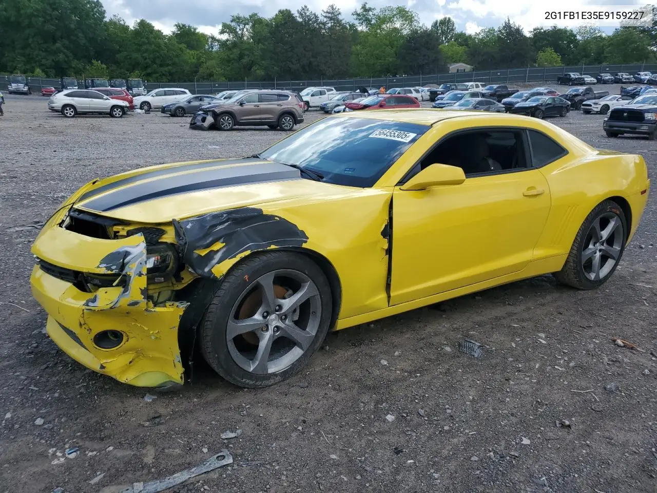 2014 Chevrolet Camaro Lt VIN: 2G1FB1E35E9159227 Lot: 56455305