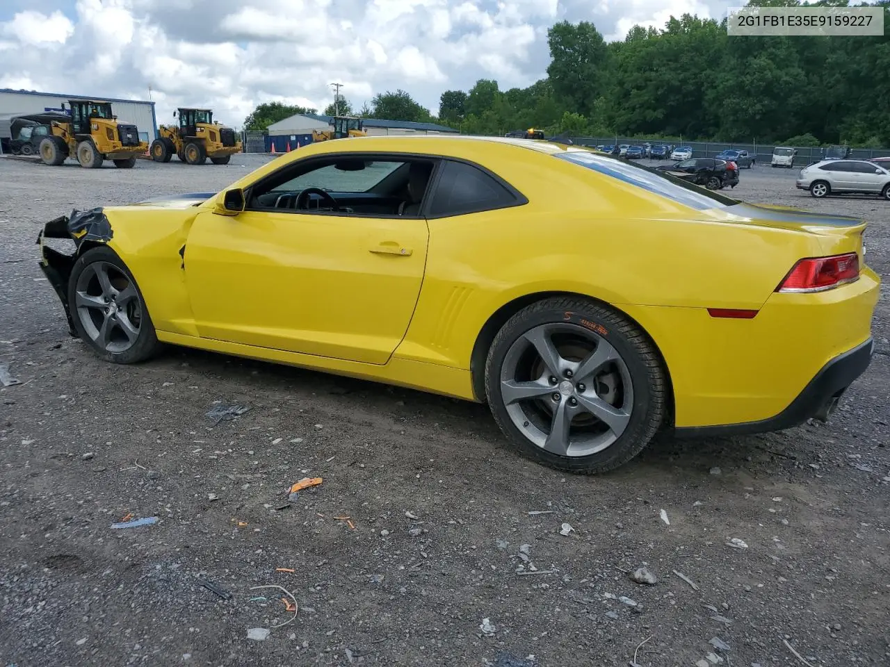2014 Chevrolet Camaro Lt VIN: 2G1FB1E35E9159227 Lot: 56455305