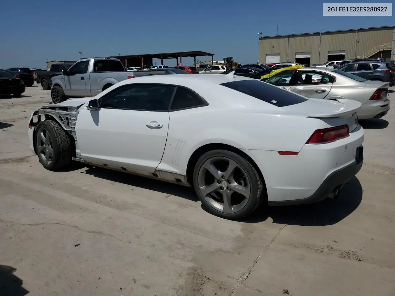2014 Chevrolet Camaro Lt VIN: 2G1FB1E32E9280927 Lot: 56770435
