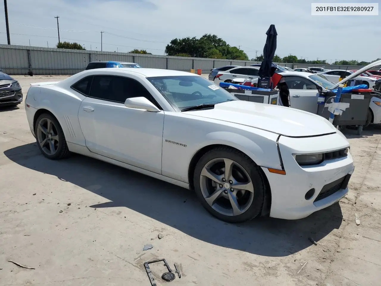 2014 Chevrolet Camaro Lt VIN: 2G1FB1E32E9280927 Lot: 56770435